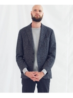 ネップバスケット ジャケット/チャコールグレー(314)