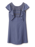 バタフライスリーブドレス/ブラック