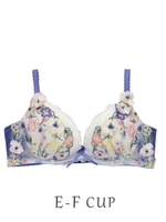 パンジー ブラジャー/ブルー(092)