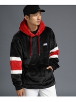 ビッグシルエット ボア パーカー 【BSCL】/ブラック(019)