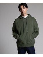 ビッグ裏毛スウェットパーカー/モスグリーン(024)