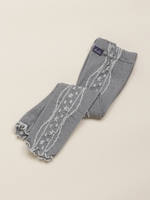 ベビー脇フロート柄レギンス/チャコール