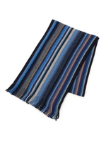 マルチストライプマフラー/ブルー(392)