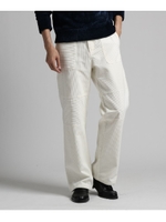 ライトコーデュロイワイドパンツ/ホワイト(002)