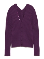 リブカーディガン/PPL