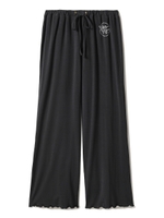 レーヨンロゴロングパンツ/DGRY