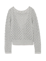 透かし編みニットプルオーバー/SLV