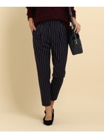 裏起毛テーパードパンツ/ネイビー(393)