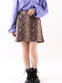 WEGO/パイソン柄台形スカート