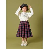 【20%OFF】厚手テレコ刺しゅうニット