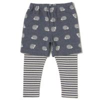 【30%OFF】オーガニックコットン レイヤードパンツ