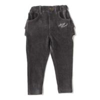 【30%OFF】ヒップフリルコーデュロイストレッチテーパードパンツ