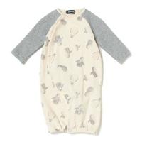 【30%OFF】ペンギン柄2WAY裏毛カバーオール