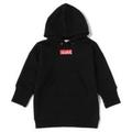 【30%OFF】ボックスロゴパーカー裏毛ワンピース