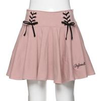 【30%OFF】レースアップ裏毛スカパン