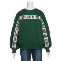 【30%OFF】ロゴテープつき裏毛トレーナー