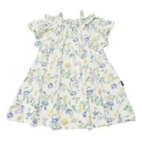 【30%OFF】花柄プリントオフショルダーワンピース