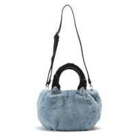 【30%OFF】猫モチーフファーバッグ