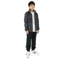 【30%OFF】裏起毛スタンドカラー2WAYジャケット