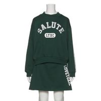 【34%OFF】ベロアテープトレーナー＆スカパンセットアップ