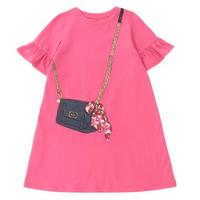 【40%OFF】ガールズ　トロンプルイユドレス