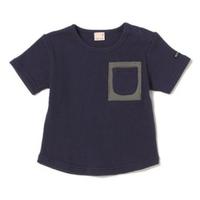 【45%OFF】配色ポケットTシャツ