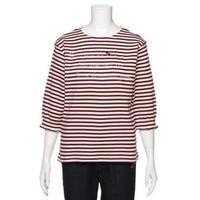 【50%OFF】テレコ七分袖Tシャツ