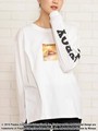 PLAYBOY|ガールズプリントロングTシャツ