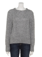 ADIEU TRISTESSE３Ｇモヘヤラメアラン柄/グレー系