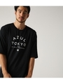 AZUL TOKYO アーチロゴTEE/BLK