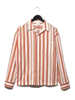 C/L/テンセルオープンカラーシャツ/ホワイト