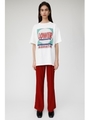 CENTER PRESS FLARE パンツ/BRD