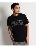 Champion コットンロゴTシャツ/ブラック(019)