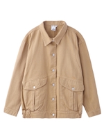 DROP SHOULDER JACKET/ベージュ