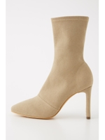 FIT SLIM HEEL BOOTS/BEG