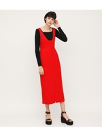 FRONT SLIT JUMPER SK/RED