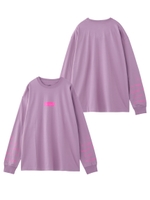 HANDWRITTEN L/S BIG TEE/ライトパープル