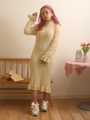 HB back belt knit O/P/オフ