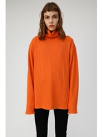 HIGH NECK RIB LOOSE トップス/ORG