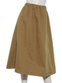 HONEY　CHURCHスカートコットンネップ無地/ベージュ