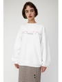 PLAYFUL MOUSSY プルオーバー/WHT