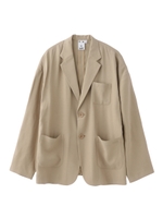 SINGLE-BREASTED JACKET/ベージュ