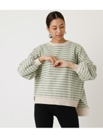SLIT BIG SWEAT/柄MINT5