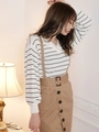 SOFTタッチSpringニットTOPS/ミックス1