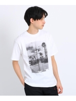 STAR＆STRIPE プリントTシャツ/ホワイト(001)