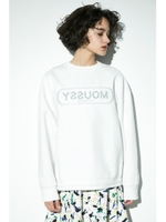 SW INVISIBLE LOGO プルオーバー/WHT