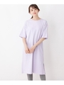 Tシャツワンピース/パープル(080)