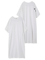 UNDERARM LOGO DRESS/ホワイト
