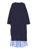 WIDE PLEATS SEPA KT OP/NVY