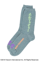 X-GIRL X MTV GLITTER SOCKS/グリーン